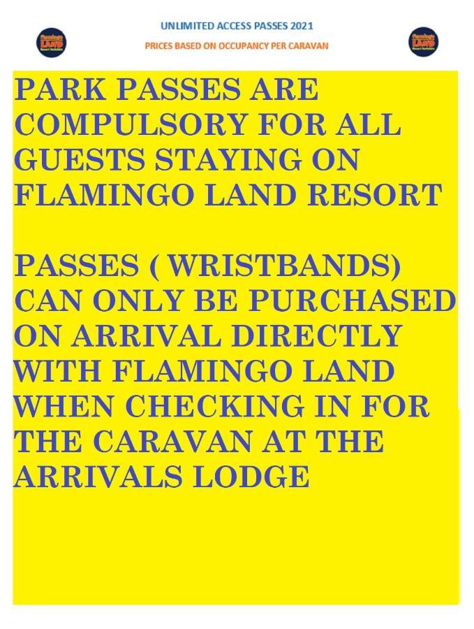 Flamingo Land - Beech Grove B11A Hotel Kirby Misperton Exterior photo